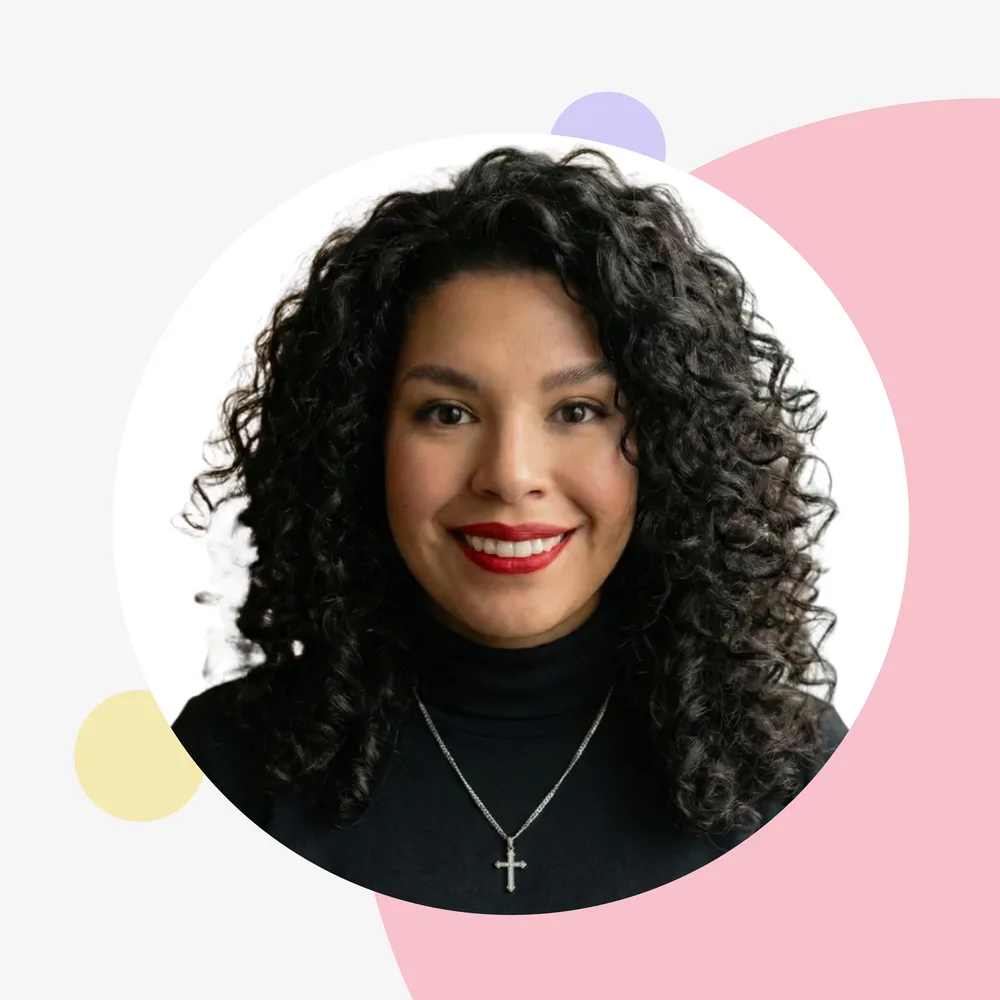 Studio portrait of Yosmerys Aparicio Cuencas, founder of Supporting Communities Australia